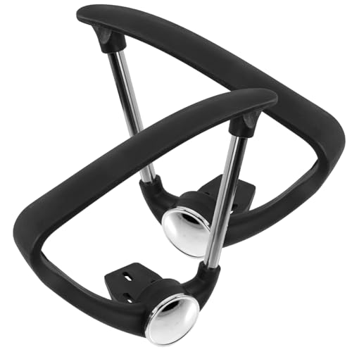 Lurrose 2 Stück Bürostuhl Armlehnenpolster Ergonomische Armlehnenbezüge für Bürostühle Druckentlastung für Unterarme Passend für Büro und von Lurrose