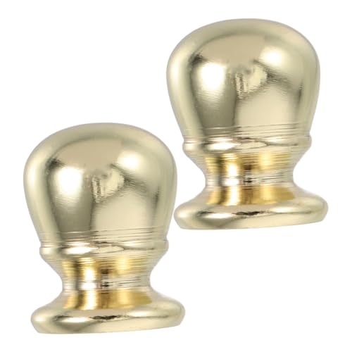 Lurrose 2 Stück Dekorative Lampen endkappen Metall Knäufe für Tisch Stehlampen Langlebig Einfache Montage für Gemütliche Wohn Schlafzimmeratmosphäre Lurrose 2 Stück Dekorative Lampen endkappen Metall Knäufe für Tisch Stehlampen Langlebig Einfache Montage für Gemütliche Wohn Schlafzimmeratmosphäre von Lurrose