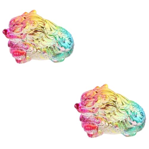 Lurrose 2 Stück Drachen dekorative Tierfigur Tierkunstfigur schlüpfeier wundrrschön dekoring wunderschönen Decoration verkleidung Desktop-Handwerk Desktop-Ornament gläserner Drache Glas Lurrose 2 Stück Drachen dekorative Tierfigur Tierkunstfigur schlüpfeier wundrrschön dekoring wunderschönen Decoration verkleidung Desktop-Handwerk Desktop-Ornament gläserner Drache Glas von Lurrose