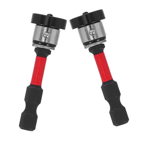 Lurrose 2 Stück Elektrowerkzeug Adapter Elektrowerkzeug Stecknüsse Sechskantmutter Werkzeuge Sechskant Schnelladapter Sechskant Bohrer Adapter Magnetischer Muttern Steckschlüssel von Lurrose