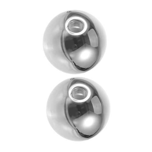 Lurrose 2 Stück Glas Lampenschirm Für Pendelleuchte Rund Glas Lampenschirm Glaskugel Glaskugel Anhängerschirm Ersatz Schirme von Lurrose