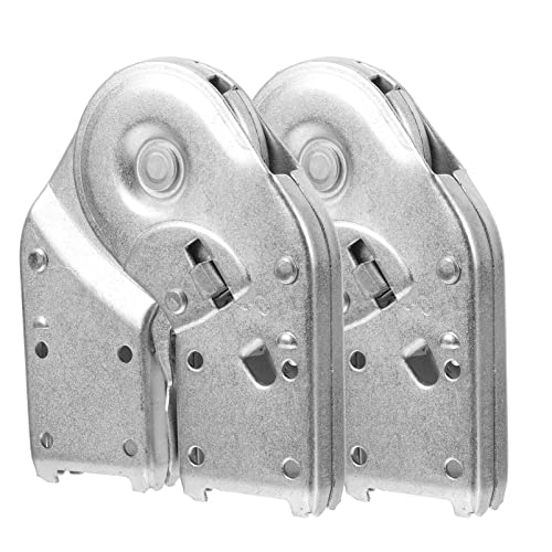 Lurrose 2 Stück Klappscharnier Aluminium für Leitern Faltbare Verbindungselemente Robust und Langlebig Geeignet für Trittleiter und DIY Projekte von Lurrose