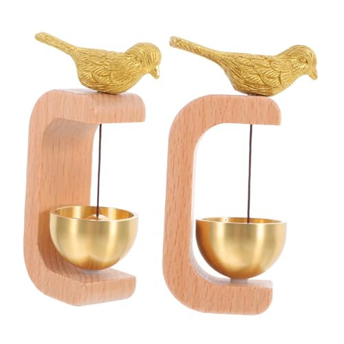 Lurrose 2 Stück Magnetische Ladenbesitzer Klingel Messing Holz Türglocke Installieren Rustikaler Türgong Für Geschäft Hauseingang Kühlschrank Dekor Lurrose 2 Stück Magnetische Ladenbesitzer Klingel Messing Holz Türglocke Installieren Rustikaler Türgong Für Geschäft Hauseingang Kühlschrank Dekor von Lurrose