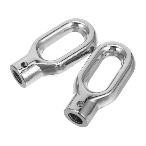 Lurrose 2 Stück Outdoor Einziehbare Markisenringe Haken für Markisenaufhängung Robust und Vielseitig Einfache Montage für Verschiedene Mechanische Anwendungen Silberfarben Lurrose 2 Stück Outdoor Einziehbare Markisenringe Haken für Markisenaufhängung Robust und Vielseitig Einfache Montage für Verschiedene Mechanische Anwendungen Silberfarben von Lurrose