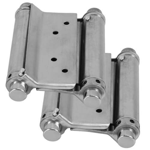 Lurrose 2 Stück Pendeltürscharnier Automatische Türschließer für Cowboy Türen und Zäune Doppelt Schwingend Langlebig und Robust Lurrose 2 Stück Pendeltürscharnier Automatische Türschließer für Cowboy Türen und Zäune Doppelt Schwingend Langlebig und Robust von Lurrose