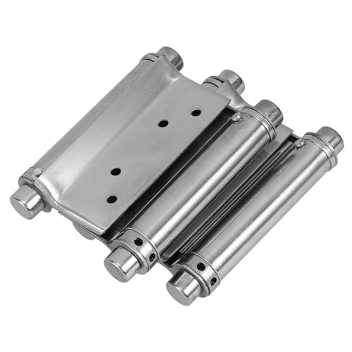 Lurrose 2 Stücke Doppelschwingscharniere Selbstschließend 76mm für Außentüren Hochleistung für Zäune und Cafétüren Lurrose 2 Stücke Doppelschwingscharniere Selbstschließend 76mm für Außentüren Hochleistung für Zäune und Cafétüren von Lurrose