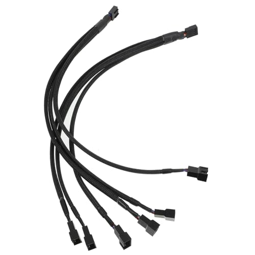 Lurrose 2 Stück Pin Pwm CPU Lüfter Splitter Kabel zu Verteiler für Pc Einfache Installation Erweiterungskabel für Kühlung Lurrose 2 Stück Pin Pwm CPU Lüfter Splitter Kabel zu Verteiler für Pc Einfache Installation Erweiterungskabel für Kühlung von Lurrose