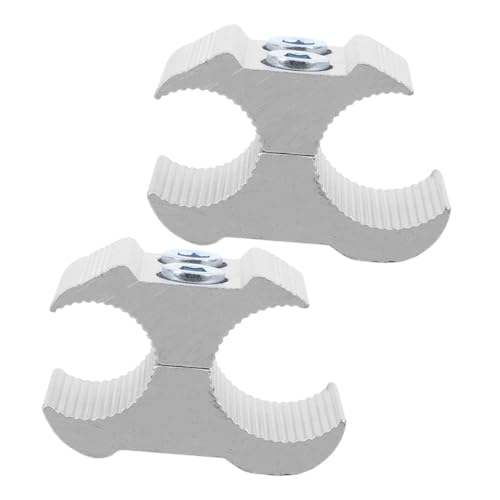 Lurrose 2 Stück Rohrklemme aus Aluminiumlegierung Leichter Gehstockhalter für Krücken und Gehhilfe Einfache Montage Vielseitig Einsetzbar für Zubehör und Mobilitätshilfen Lurrose 2 Stück Rohrklemme aus Aluminiumlegierung Leichter Gehstockhalter für Krücken und Gehhilfe Einfache Montage Vielseitig Einsetzbar für Zubehör und Mobilitätshilfen von Lurrose