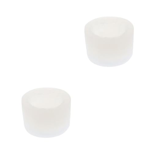 Lurrose 2 Stück Silikon Blumentopf Form Würfel Pflanzgefäße Pflanzenstützen Runde Tablett Form Formen Zum Gießen Von Beton Topfformen Set Wiederverwendbare Töpfe Für Pflanzen von Lurrose