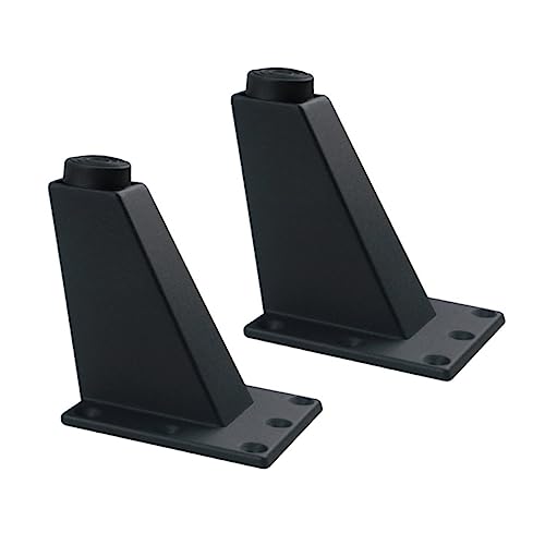 Lurrose 2 Stück Verstellbare Möbelbeine Aluminiumlegierung mit Rutsch Funktion Teiliges für Schränke Tv Möbel und Badmöbel Höhe Elegantem Schwarz Lurrose 2 Stück Verstellbare Möbelbeine Aluminiumlegierung mit Rutsch Funktion Teiliges für Schränke Tv Möbel und Badmöbel Höhe Elegantem Schwarz von Lurrose
