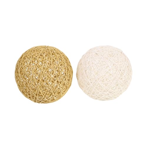 Lurrose 2 Stück Woven Craft Lampenschirme Diy Lampenabdeckung für Deckenlampen Weiß und Braun Einfache Installation Elegantes Design Langlebige Struktur Lurrose 2 Stück Woven Craft Lampenschirme Diy Lampenabdeckung für Deckenlampen Weiß und Braun Einfache Installation Elegantes Design Langlebige Struktur von Lurrose