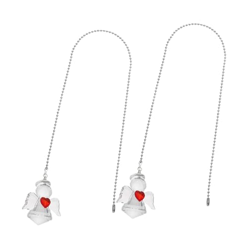 Lurrose 2 Stück Zugketten für Deckenventilator Dekorative Pendelverlängerung aus Robustem Material Lichtreflektierende Zierkette für Lampen und Ventilatoren Langlebig und Stilvoll Lurrose 2 Stück Zugketten für Deckenventilator Dekorative Pendelverlängerung aus Robustem Material Lichtreflektierende Zierkette für Lampen und Ventilatoren Langlebig und Stilvoll von Lurrose