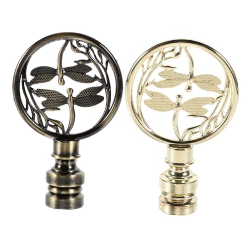 Lurrose 2 Stücke Vintage Dragonfly Lamp Finial Dekorative Lampenhalter für Deckenleuchten und Tischlampen Elegantes Design Installieren Hochwertiges Lampenzubehör Lurrose 2 Stücke Vintage Dragonfly Lamp Finial Dekorative Lampenhalter für Deckenleuchten und Tischlampen Elegantes Design Installieren Hochwertiges Lampenzubehör von Lurrose