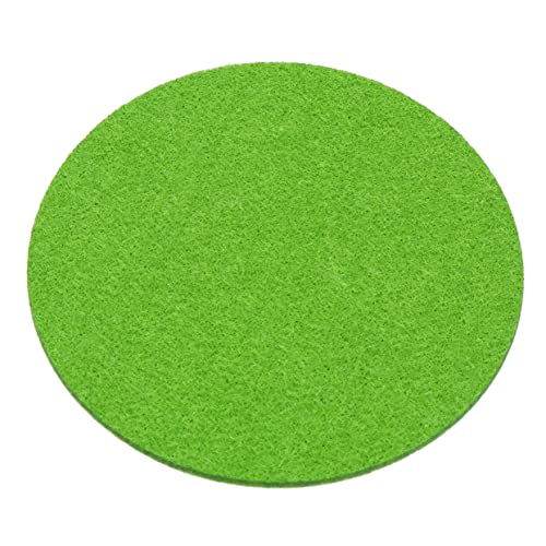 Lurrose 20 Stück Blumentopfmatten Filzunterlage Pflanzentopf Untersetzer Untersetzermatten Blumentopf Tischmatte Pflanzenuntersetzer Filz Pflanzgefäß Tablett Selbstklebende Filz von Lurrose