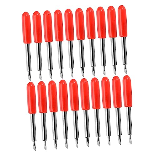 Lurrose 200 STK Beschriftungsmesser für Transferfolie reflektorfolie Precise Cut langlebige Schneidklingen -Cutter-Nadel -Schneidwerkzeug -Plotter-Schneidwerkzeug Rechner von Lurrose