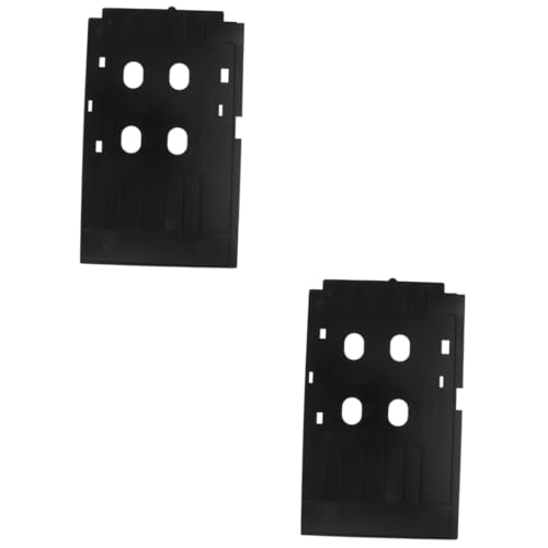 Lurrose 2stücke Card Printer Tray Für PVC Id-Karten Multifunktionales Druckzubehör Kartenhalter Geeignet Für Büro Und Schule von Lurrose