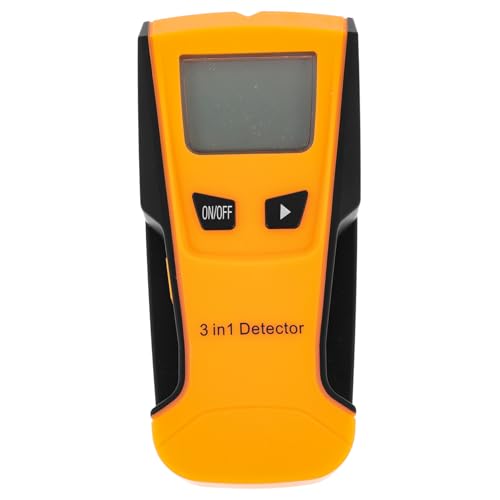 Lurrose 3 1 Wandmelder Finder Sensor Wandscanner Scanner-detektor Wandbolzendetektor Bolzensucher Wandscanner Wand Metalldetektor Metallsensor 3 in 1 Detektor Orange von Lurrose