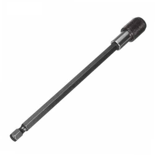 Lurrose 3 STÜCKE Teiliges Schnellwechsel Sechskant bohrfutter Verlängerungsset mit Magnet Vanadium Stahl Magnetischer Bithalter für Akkuschrauber und Schraubendreher Vielseitig für von Lurrose