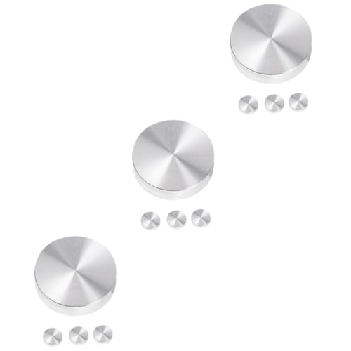 Lurrose 3 Sätze Aluminiumlegierung Adapter Für Glastisch Teiliges Stabil Und Vielseitig Einsetzbar Für Teetische Couchtische Und Vitrinen Leicht Und Praktisch Für Verschiedene 4 Stück * 3 von Lurrose