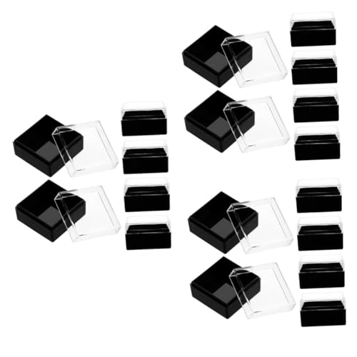 Lurrose 3 Sätze Muster Vitrine Zeigen Mineral Container Aufbewahrungsboxen Schaukästen Schmuck Aufbewahrungsbox Kleine Box Acrylbox Probenbehälter Probenhalter Aus Acryl Black 6 Stücke * 3 Lurrose 3 Sätze Muster Vitrine Zeigen Mineral Container Aufbewahrungsboxen Schaukästen Schmuck Aufbewahrungsbox Kleine Box Acrylbox Probenbehälter Probenhalter Aus Acryl Black 6 Stücke * 3 von Lurrose