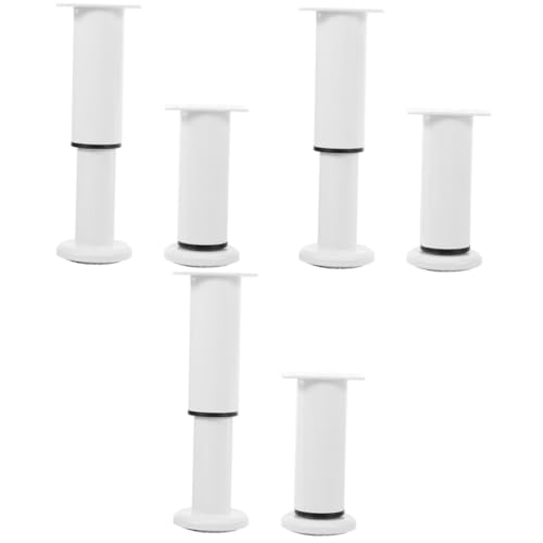 Lurrose 3 Sätze Stützbeine Für Möbel Extender Schlank Stuhlbeine Erweitert Einstellbar Couch Möbelbeine Aus Metall Schreibtischstützbein Kommode Beine Kohlenstoffstahl Weiß 2 Stück * 3 Lurrose 3 Sätze Stützbeine Für Möbel Extender Schlank Stuhlbeine Erweitert Einstellbar Couch Möbelbeine Aus Metall Schreibtischstützbein Kommode Beine Kohlenstoffstahl Weiß 2 Stück * 3 von Lurrose