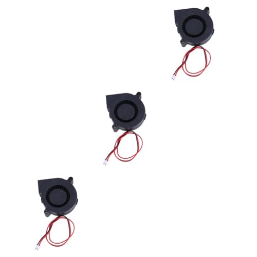 Lurrose Blow Fan 3 Stück Dc v 3D Drucker Blasventilator Blasventilator Für Kühlkörper v Dc 3D Drucker Blasventilator 3D Drucker Kühlventilator Luft Düse von Lurrose