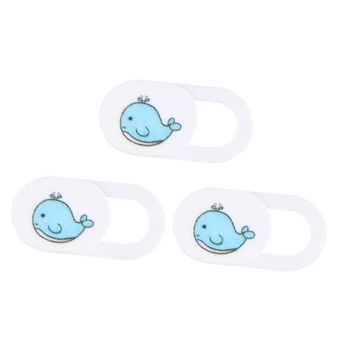 Lurrose 3stücke Kameraabdeckung Für Laptop Mit Schieber-Design Mit Wal-Muster Zur Privatsphäre-sicherung Und Schutz Vor Neugierigen Blicken Kompatibel Für Computer Und Laptops von Lurrose