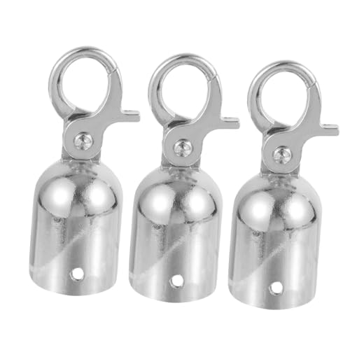 Lurrose 3 Stück Seil Endstopper mit Haken Hochwertige Kordelstopper für Garderobe Dekoration und Sicherheitszäune Silberne Clips für Einfache Installation und Zuverlässige Nutzung Lurrose 3 Stück Seil Endstopper mit Haken Hochwertige Kordelstopper für Garderobe Dekoration und Sicherheitszäune Silberne Clips für Einfache Installation und Zuverlässige Nutzung von Lurrose
