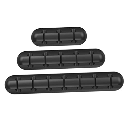 Lurrose 3 Stück Silikon Kabelhalter Clips Kabelmanagement Werkzeuge für Desktop Flexibler Drahtorganizer für Büro und Zuhause Langlebig und Praktisch Lurrose 3 Stück Silikon Kabelhalter Clips Kabelmanagement Werkzeuge für Desktop Flexibler Drahtorganizer für Büro und Zuhause Langlebig und Praktisch von Lurrose