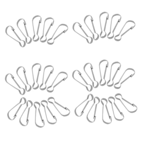 Lurrose 30 Stück Edelstahlschwein Gallenblase Reißverschluss j Cliphaken Haken abnehmbare Feder Edelstahl -Lanyard -Schnapphaken Clip -Schlüsselkettenhaken Rostfreier Stahl Silber Lurrose 30 Stück Edelstahlschwein Gallenblase Reißverschluss j Cliphaken Haken abnehmbare Feder Edelstahl -Lanyard -Schnapphaken Clip -Schlüsselkettenhaken Rostfreier Stahl Silber von Lurrose