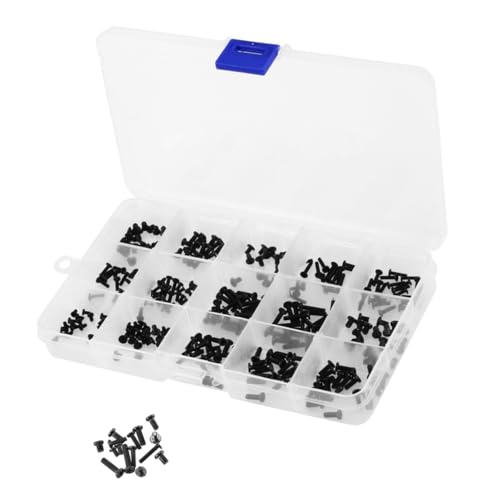 Lurrose 300 Stück Teiliges Schraubensortiment aus Langlebigem Metall Laptop PC Reparatur Zubehör für Vielseitige Computer Reparaturen Geeignet Zufällige Farbe Zufällige Farbe von Lurrose