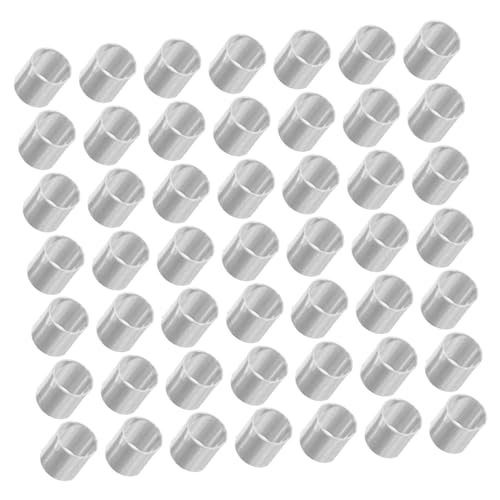 Lurrose 3000 Stück Schmuckzubehör Lose Crimp -perlen Crimp -End -abstandshalterperle -endrohre Säulenstopper Schmuck Machen -perlen Bedeckt Den Stopper Kupfer Silber von Lurrose