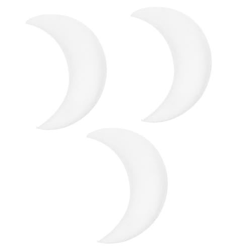 Lurrose 3St Mondkuchen-Embryo Bastelschaumblock Kinderwerkzeuge Mondkuchenmodell Kuchenbackmodell Ornament Modelle Modell Einer Hochzeitstorte Kuchendummies selber Machen Mondform Zubehör von Lurrose