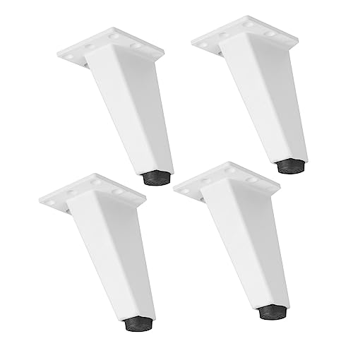 Lurrose 4stücke Aluminiumlegierung Möbelbeine Verstellbar Für Sofas Tv-schränke Couchtische Langlebig Und Stabil Für Badezimmer Und Küchenmöbel von Lurrose