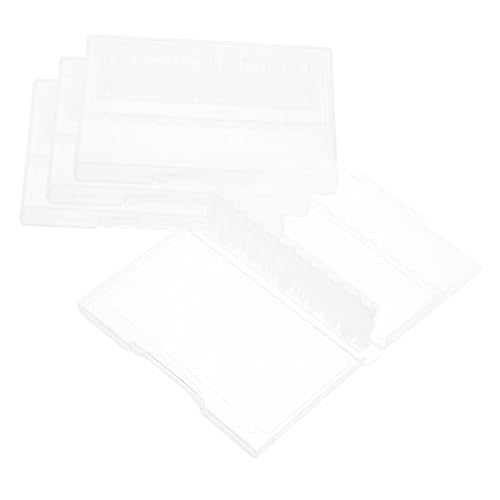 Lurrose 4 Stück Aufbewahrungsbox Für Den Nagellackierkopf Organizer Nagelbohrer Bohrer-Organizer Etuis Zum Polieren Von Maniküreköpfen Vitrine Für Nagelbohrer Bohrerhalter Plastik Weiß von Lurrose