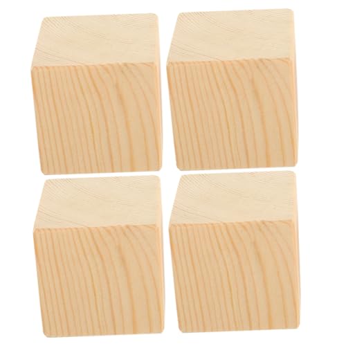 Lurrose 4 Stück Aufzugsblock Bettheber Riser Betterhöhungen Erhöher Möbelbeine Möbelsteiger Keile Höhenlift für Stuhl Riser-Blöcke rutschfeste Möbelpads Möbelaufzug Couch Riser Holz Khaki Lurrose 4 Stück Aufzugsblock Bettheber Riser Betterhöhungen Erhöher Möbelbeine Möbelsteiger Keile Höhenlift für Stuhl Riser-Blöcke rutschfeste Möbelpads Möbelaufzug Couch Riser Holz Khaki von Lurrose