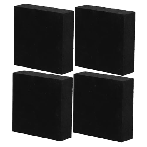 Lurrose 4 Stück Gummischeiben für Schrauben Matten Dämpfer Puffer Vibration Schutz Block dünne Gummimatte große Gummimatte Laufbandmatte für Teppich Laufbandunterlage für Teppich Schwarz Lurrose 4 Stück Gummischeiben für Schrauben Matten Dämpfer Puffer Vibration Schutz Block dünne Gummimatte große Gummimatte Laufbandmatte für Teppich Laufbandunterlage für Teppich Schwarz von Lurrose