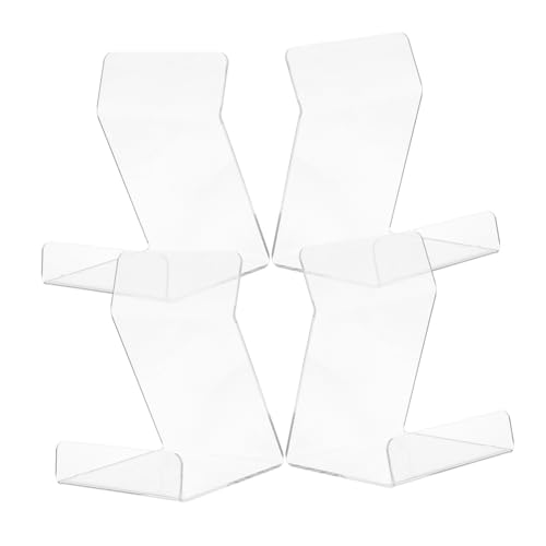 Lurrose 4 Stück Minimalistischer Buchständer und Schallplattenhalter für Wohndekor und Professionelle Audiowiedergabe Lurrose 4 Stück Minimalistischer Buchständer und Schallplattenhalter für Wohndekor und Professionelle Audiowiedergabe von Lurrose