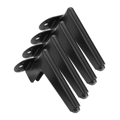 Lurrose 4 Stück Möbelbeine Metall Schwere Möbelbeine Ersatzfüße für Sofas Tv und Couchtische Elegante Unterstützung für Möbel für Aufwertung Ihrer Einrichtung von Lurrose
