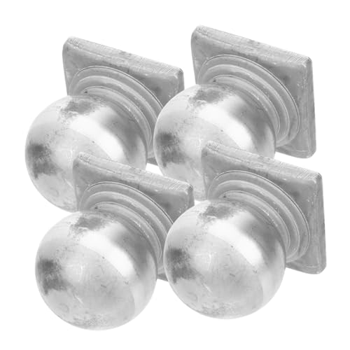 Lurrose 4 Stücke Pfostenkappen Metall Verzinkt für Zaunpfosten Gartenpfostenkappen Zaunpfostenschutz Einsetzbar Lurrose 4 Stücke Pfostenkappen Metall Verzinkt für Zaunpfosten Gartenpfostenkappen Zaunpfostenschutz Einsetzbar von Lurrose
