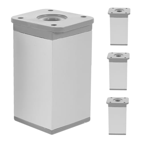 Lurrose 4 Stück Stützbeine für Möbel Couch Beine Möbelfüße Ersatz Stuhl Bordbodenschützer Möbelbeine quadratisch Möbelstützen Füße Stuhlbeine austauschen Aluminiumlegierung Lurrose 4 Stück Stützbeine für Möbel Couch Beine Möbelfüße Ersatz Stuhl Bordbodenschützer Möbelbeine quadratisch Möbelstützen Füße Stuhlbeine austauschen Aluminiumlegierung von Lurrose