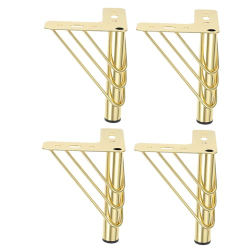 Lurrose 4 Stück Teiliges Metallmöbelfüße Dreieckige Kratzfeste Möbelbeine mit Geräuschdämpfenden Pads Minimalistisches Design für Sofa Couchtisch Kommode Wohnzimmer und Schlafzimmer Lurrose 4 Stück Teiliges Metallmöbelfüße Dreieckige Kratzfeste Möbelbeine mit Geräuschdämpfenden Pads Minimalistisches Design für Sofa Couchtisch Kommode Wohnzimmer und Schlafzimmer von Lurrose