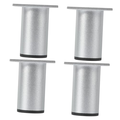 Lurrose 4 Stück verstellbare Schrankfüße einstellbar klein Möbelbeine Möbelfüße schwer Furniture Legs ersatzteile für gartenmöbel Stützfüße Couch füße ersatz Hockerbeine Aluminiumlegierung von Lurrose