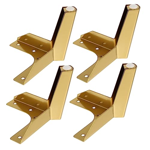 Lurrose 4Stücke Möbelfüße Höhenverstellbar Langlebig und Stabil für Sofa Schrank und Bücherregal Design Titanfarbe Lurrose 4Stücke Möbelfüße Höhenverstellbar Langlebig und Stabil für Sofa Schrank und Bücherregal Design Titanfarbe von Lurrose