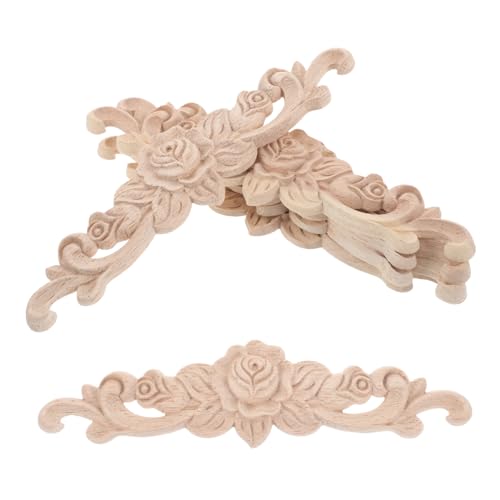 Lurrose 5 Stück Blumendekoration Holz Dekorative Holzapplikationen Rosenblüten-onlay Kabinett Holzapplikation Rosenblütenapplikation -holz-onlay Tür Holz Onlay Kautschukholz Lurrose 5 Stück Blumendekoration Holz Dekorative Holzapplikationen Rosenblüten-onlay Kabinett Holzapplikation Rosenblütenapplikation -holz-onlay Tür Holz Onlay Kautschukholz von Lurrose