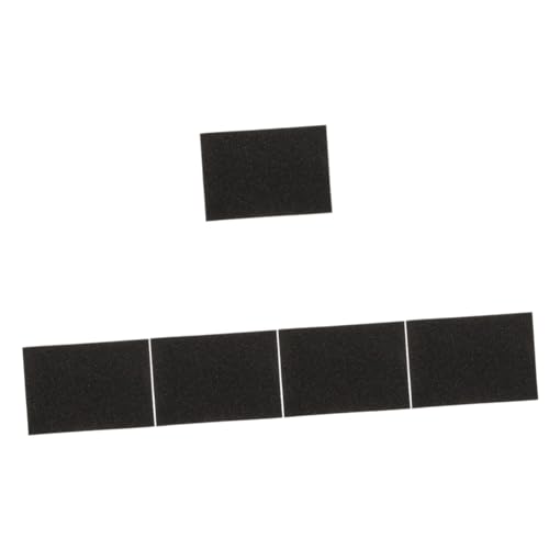 Lurrose 5 Stück Filzmatte Kissen Filz-Kits Bastelmatte Aus Filz Verfilzt Mauspad Aus Filz Schaum DIY -Handwerk Tufting-kit Zubehör Filzen Stanznadel Filzbrett Filznadel Wolle Black Schwamm von Lurrose