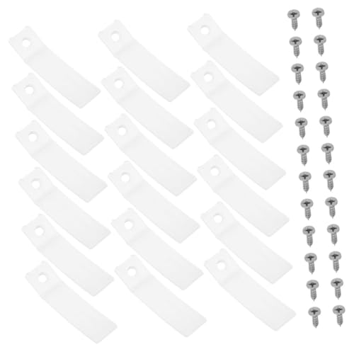 Lurrose 50 Sätze Teiliges Transparente Schubladenstopper aus Kunststoff mit Schrauben rutschfeste Möbelstopper für Kommoden Möbelreparatur Einfache Montage Geräuschdämpfend und Kratzfest Lurrose 50 Sätze Teiliges Transparente Schubladenstopper aus Kunststoff mit Schrauben rutschfeste Möbelstopper für Kommoden Möbelreparatur Einfache Montage Geräuschdämpfend und Kratzfest von Lurrose