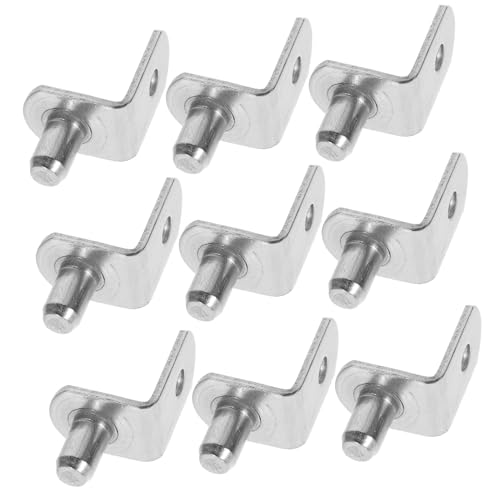 Lurrose 50 Stck Teiliges Metall Regalbodenträger Stabile Schrank Regalstützen Einfache Montage Rostfrei Geeignet für Küchen Bücherregale Langlebige Platzsparende Fachträger von Lurrose