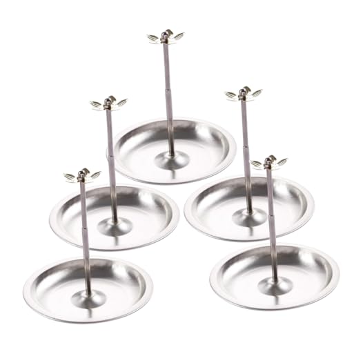 Lurrose 5st Mückenspulenfänger Spulen-räucherstäbchenständer Kreatives Räucherspulenständer Weihrauchbrenner Tablett Weihrauchbrennerplatte Aromaplatte Räucherspirale Metall Graues Tablett Lurrose 5st Mückenspulenfänger Spulen-räucherstäbchenständer Kreatives Räucherspulenständer Weihrauchbrenner Tablett Weihrauchbrennerplatte Aromaplatte Räucherspirale Metall Graues Tablett von Lurrose