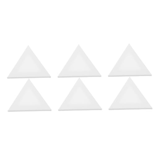 Lurrose 6 STK kreative Maltafel dreieckskissen Triangle Rahmen für Ölgemälde Baumwollmalerei erste Wandpaneele unregelmäßiges Zeichenbrett Malkarton aus Baumwolle Strecken Segeltuch Talg von Lurrose